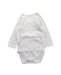 A White Long Sleeve Bodysuits from Petit Bateau in size 0-3M for neutral. (Back View)