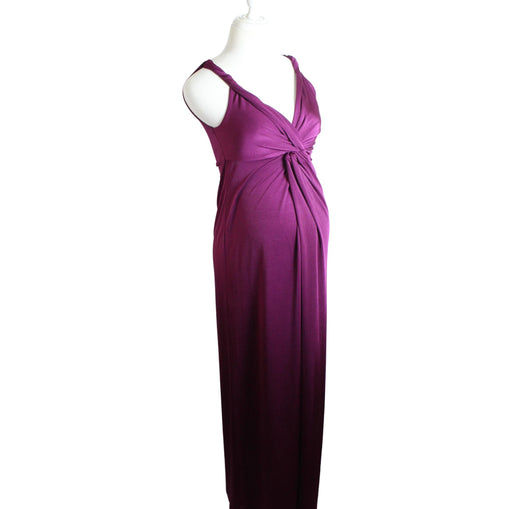 A Purple Sleeveless Dresses from Mayarya in size XS for maternity. (Front View)