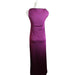 A Purple Sleeveless Dresses from Mayarya in size XS for maternity. (Back View)