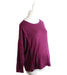 A Burgundy Long Sleeve T Shirts from Mayarya in size XS for maternity. (Front View)