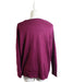 A Burgundy Long Sleeve T Shirts from Mayarya in size XS for maternity. (Back View)