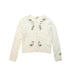 A Ivory Cardigans from Bonpoint in size 6T for girl. (Front View)