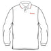 A White Long Sleeve Polos from CDNIS in size 3T for neutral. (Front View)