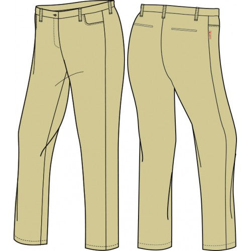 A Beige Casual Pants from CDNIS in size 11Y for girl. (Front View)