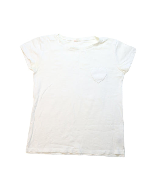 A White Short Sleeve T Shirts from Crewcuts in size 14Y for girl. (Front View)