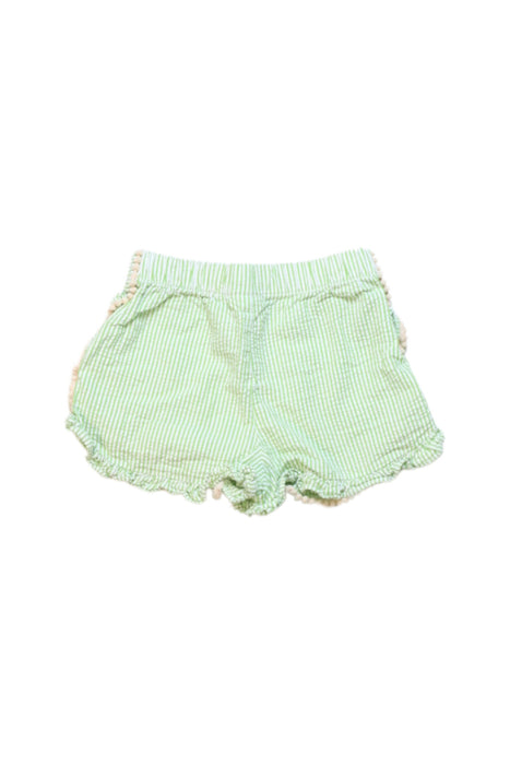 A Green Shorts from Bella Bliss in size 2T for girl. (Back View)