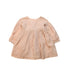 A Peach Long Sleeve Dresses from MarlMarl in size 12-18M for girl. (Back View)