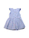 A Blue Sleeveless Dresses from Tommy Hilfiger in size 12-18M for girl. (Back View)