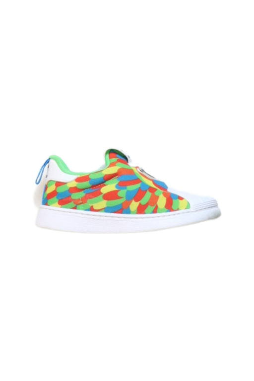 A Multicolour Slip Ons from Adidas in size 18-24M for boy. (Front View)