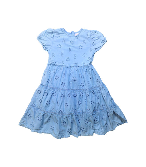 A Blue Short Sleeve Dresses from Baker by Ted Baker in size 9Y for girl. (Front View)