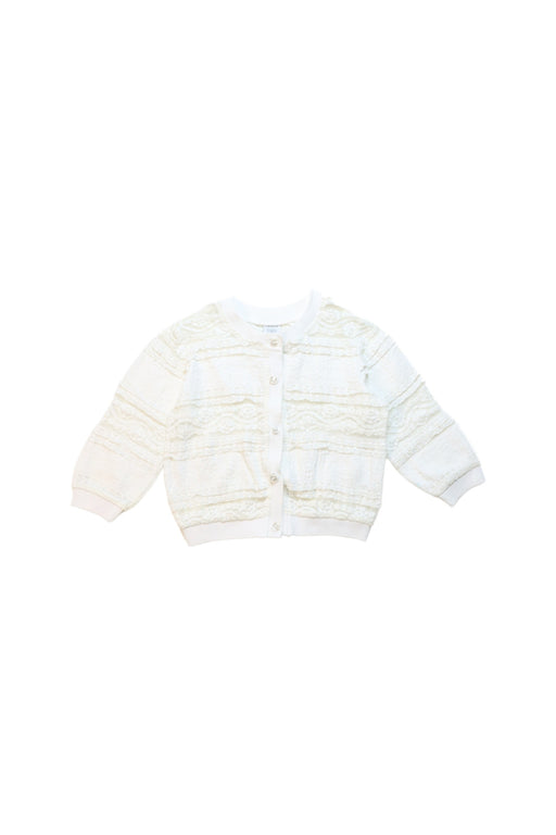 A White Cardigans from Lindex in size 18-24M for girl. (Front View)