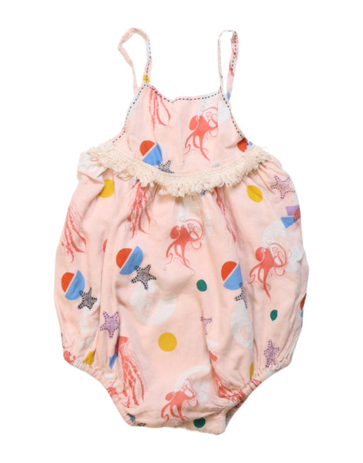 A Multicolour Sleeveless Bodysuits from Velveteen in size 18-24M for girl. (Front View)