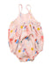 A Multicolour Sleeveless Bodysuits from Velveteen in size 18-24M for girl. (Back View)