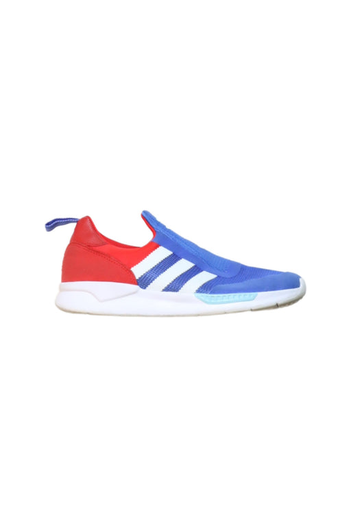 A Multicolour Slip Ons from Adidas in size 10Y for boy. (Front View)