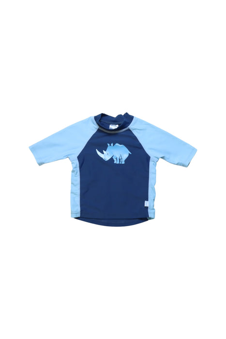 A Blue Swim Sets from i play in size 3-6M for boy. (Front View)