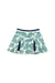 A Multicolour Short Skirts from Petit Bateau in size 6T for girl. (Front View)