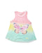 A Multicolour Sleeveless Tops from Desigual in size 7Y for girl. (Front View)