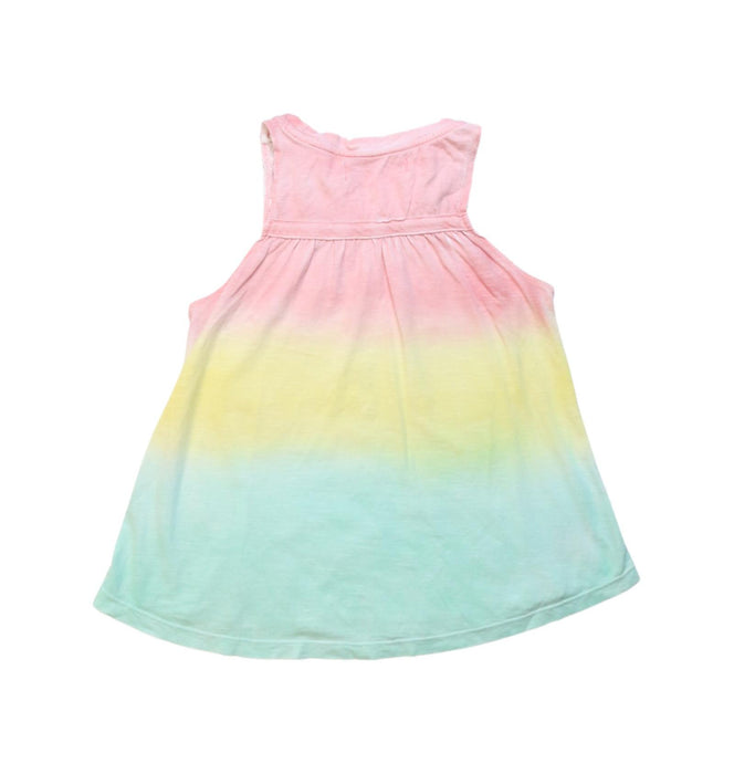 A Multicolour Sleeveless Tops from Desigual in size 7Y for girl. (Back View)