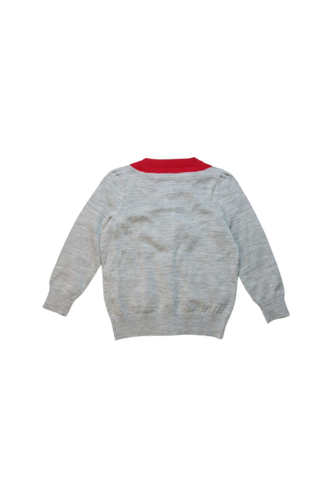 A Grey Cardigans from Nicholas & Bears in size 2T for boy. (Back View)