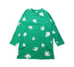 A Green Sweater Dresses from COS in size 6T for girl. (Front View)