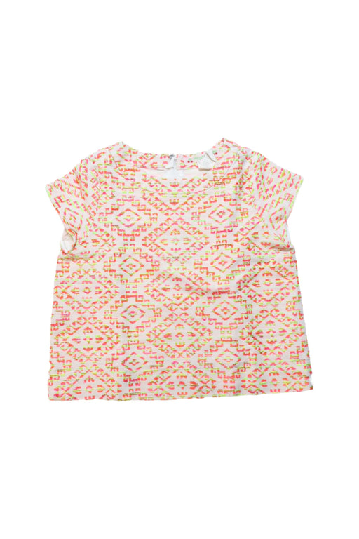 A Multicolour Short Sleeve Tops from Bonpoint in size 4T for girl. (Front View)