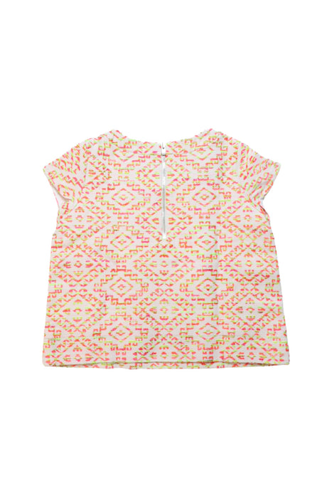 A Multicolour Short Sleeve Tops from Bonpoint in size 4T for girl. (Back View)