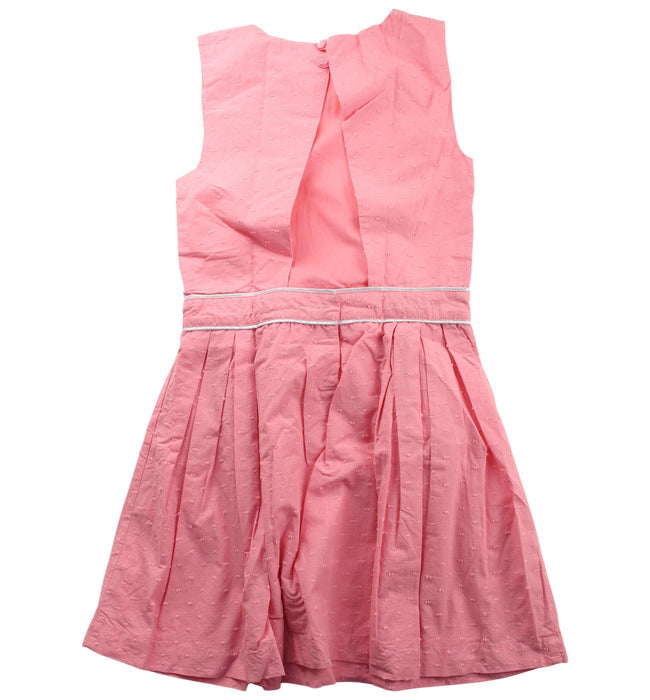 A Pink Sleeveless Dresses from Sergent Major in size 9Y for girl. (Back View)
