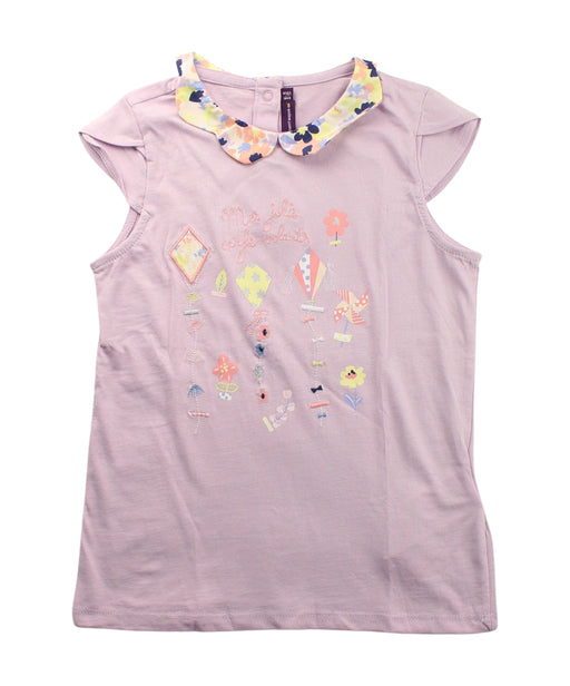 A Pink Short Sleeve Tops from Sergent Major in size 8Y for girl. (Front View)