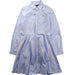 A Blue Long Sleeve Dresses from Ralph Lauren in size 8Y for girl. (Front View)
