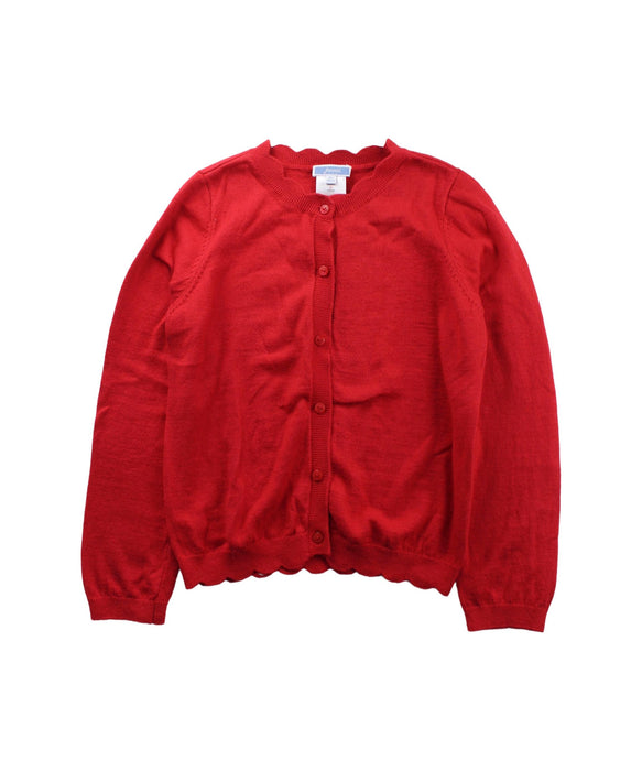 A Red Cardigans from Jacadi in size 8Y for girl. (Front View)