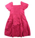 A Pink Short Sleeve Dresses from Monsoon in size 7Y for girl. (Back View)