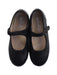 A Black Flats from As Know As Ponpoko in size 7Y for girl. (Back View)