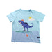 A Blue Short Sleeve T Shirts from Joules in size 6T for boy. (Front View)