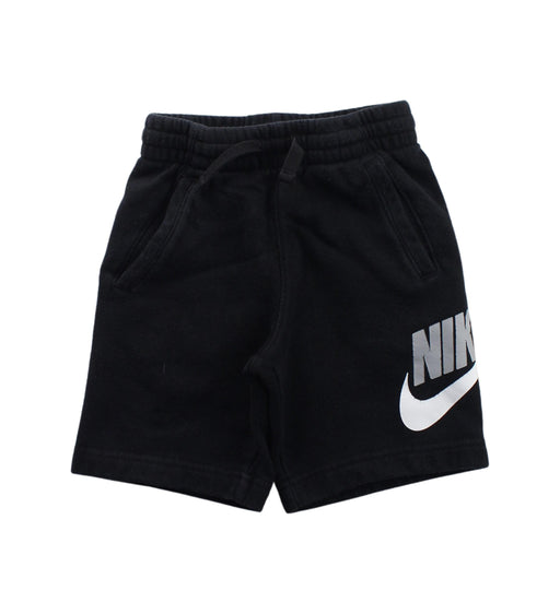 A Black Shorts from Nike in size 4T for boy. (Front View)