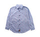 A Blue Long Sleeve Shirts from Tutto Piccolo in size 5T for boy. (Front View)