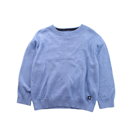 A Blue Knit Sweaters from Mayoral in size 3T for neutral. (Front View)
