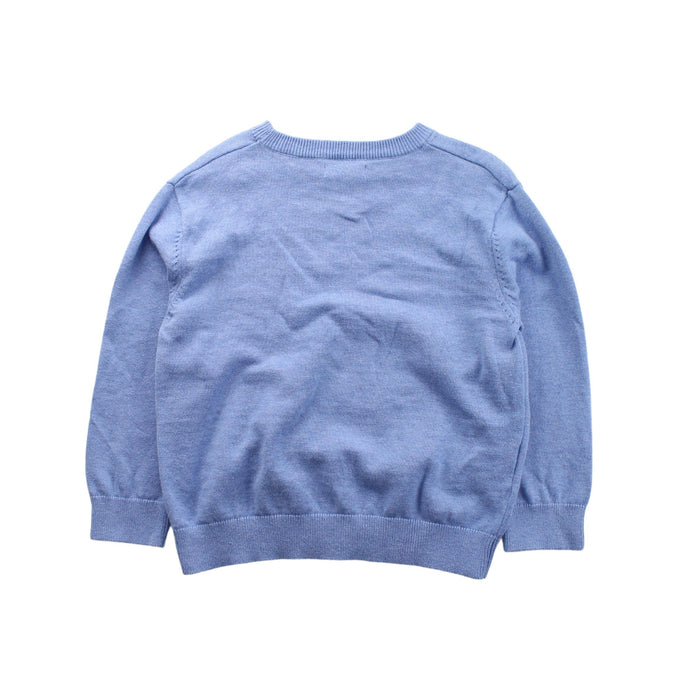 A Blue Knit Sweaters from Mayoral in size 3T for neutral. (Back View)