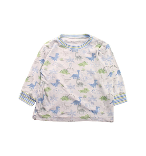 A White Pants Sets from Kissy Kissy in size 2T for boy. (Front View)