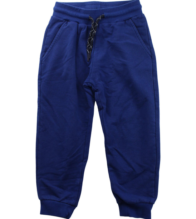 A Blue Sweatpants from Mayoral in size 3T for boy. (Front View)