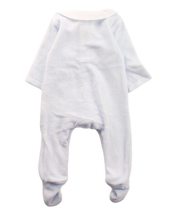 A White Onesies from Jacadi in size Newborn for girl. (Back View)