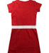 A Red Short Sleeve Dresses from Karl Lagerfeld in size 8Y for girl. (Back View)