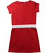 A Red Short Sleeve Dresses from Karl Lagerfeld in size 6T for girl. (Back View)