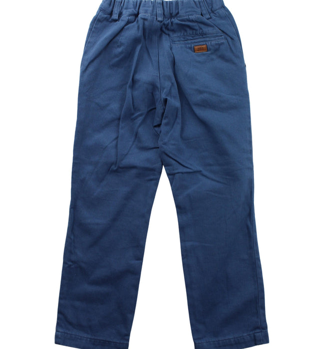 A Blue Casual Pants from Paz Rodriguez in size 3T for boy. (Back View)