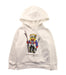 A White Hooded Sweatshirts from Ralph Lauren in size 3T for boy. (Front View)