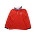 A Red Long Sleeve Polos from Jacadi in size 4T for boy. (Front View)