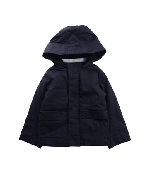 A Blue Lightweight Jackets from Jacadi in size 3T for boy. (Front View)