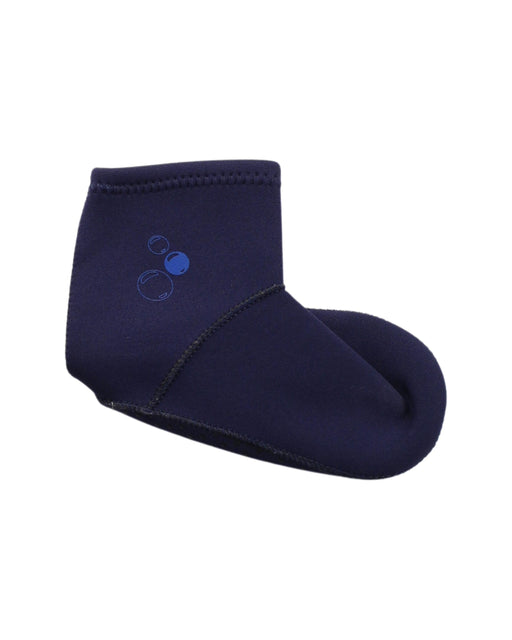 A Blue Socks from Konfidence in size 2T for boy. (Front View)