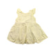 A Yellow Short Sleeve Dresses from Sprout in size 3-6M for girl. (Front View)