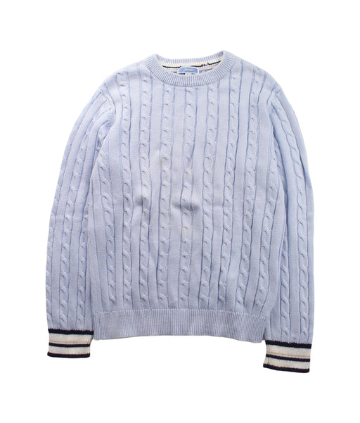 A Blue Knit Sweaters from Jacadi in size 8Y for boy. (Front View)