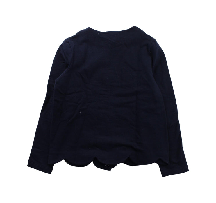 A Blue Cardigans from Jacadi in size 8Y for girl. (Back View)